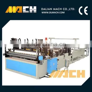 Seasonal Discount!! 1760B PLC Fully Automatic Embossed & Perforating Toilet Roll Machine thumbnail-1