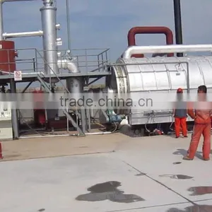 DAYI New Design Waste Tire, Rubber, Plastic Old Waste Tire Pyrolysis Equipment With CE,ISO,BV,TUV Low Invest High Profitable thumbnail-4