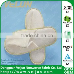 China Professional Manufacture pp Spunbonded Nonwoven Fabric for Hotel Slippers Materrial thumbnail-1