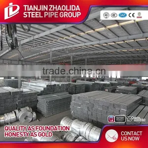 Dia 21.3 - 609.6 mm Hot Rolled 40*40mm Galvanized Steel Square Tube for Buliding Material thumbnail-6