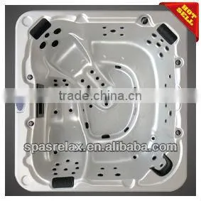 Luxury Outdoor Spa Jazzy for 7~8 PEOPLE (A860) With Lusite Shell thumbnail-1