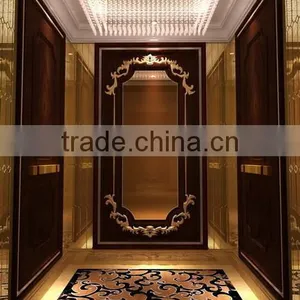 Professional Interior Stainless Steel Elevator Cabin Decoration thumbnail-1