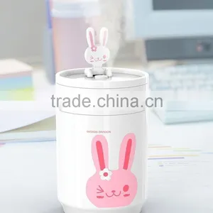 Lovely Air Humidifier Cup Shape Air Refresh Humidifier Cute Rabbit Cup Shape USB Mini Air Humidifier thumbnail-3