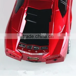2016 Newest Car Shape Bluetooth Speaker In Car Shape Support TF Card Bluetooth Speaker thumbnail-4
