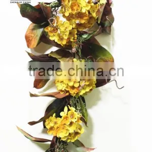 Artificail Yellow Long Stem Flowers Artificial Hydrangea Flower thumbnail-4