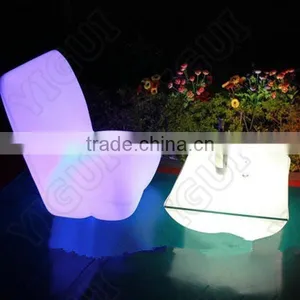 Remote Control Color Changing Led Outdoor Sofa Seat thumbnail-1