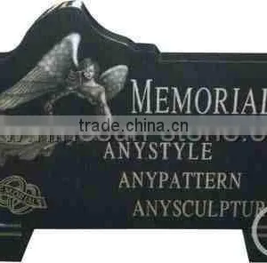 Black Granite Tombstone thumbnail-1