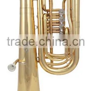Bb Key 4 Key Tuba for Brass Band thumbnail-2