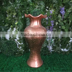 Home and Garden Fiberglass Flower Antique Vase / Bronze Color Vase thumbnail-2