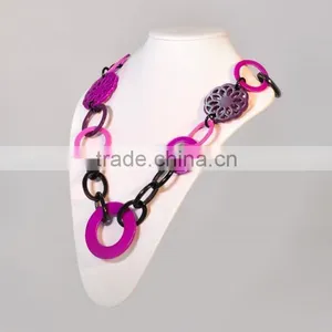 Best Selling of This Season!!! Buffalo Horn Necklace, Pure Horn Jewelry. thumbnail-2
