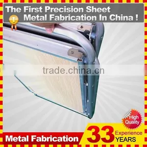 New Aluminium Portable Grill Folding Camping Kitchen Table With Windproof Iron thumbnail-5