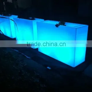 150*50*100cm Remote Control Waterproof Rechargeable Flashing Big LED Flowerpot Vase for Outdoor or Hotel thumbnail-2
