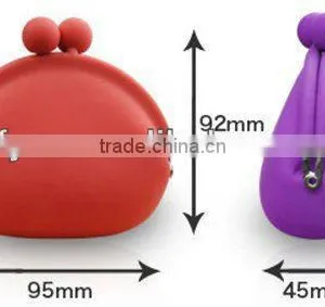 Hot Sale! Silicone Rubber Wallets,coin Purse,coin Pouch,silicone Bags (colorful Wallet ) thumbnail-1