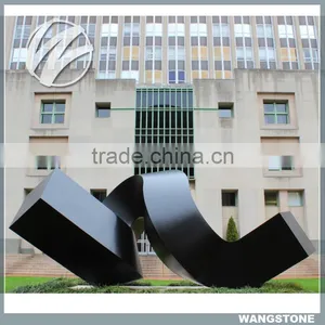 Customized Modern Outdoor Stainless Steel Sculpture thumbnail-3