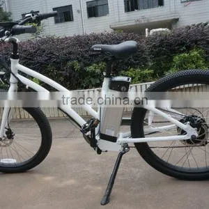 26 Inch 250W/350W Beach Cruiser Electric Bike Electric Beach Bicycle for Lady thumbnail-2