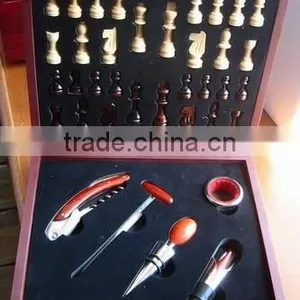 K0528-5W Wine Accessory Wooden Gift Box thumbnail-1