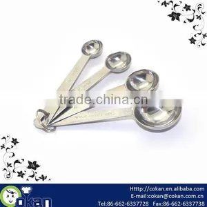New Design 4pcs Stainless Steel Measuring Spoon Set,Adjustable Spoon,CK-S106 thumbnail-1