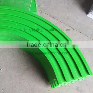 High Wear Resistance Uhmwpe Green Plastic Linear Chain Guide Rail thumbnail-4