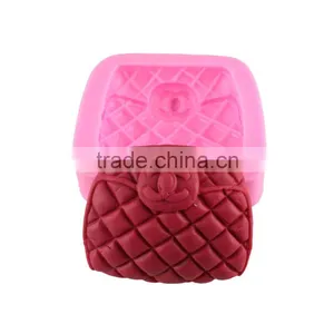 Silicone Mold Chocolate Fondant Cake Mold Tool DIY Baking Cake Decoration - Fashion Bag 1688 Agent thumbnail-1