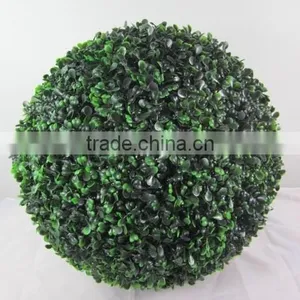 38CM Hot Decorative Artificial Topiary Grass Ball Boxwood Buxus Ball thumbnail-1