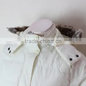 Ladies Long Winter Jacket , Womens Polyfill Padded Coats thumbnail-3