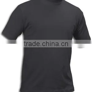 Basic Short Sleeve Cotton Blank T-shirt thumbnail-1