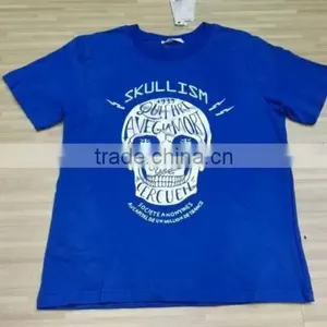Garments Stocklot Cheap Price Comfortable Boy's Short Sleeve T-shirts Stock Clearance Sale thumbnail-5