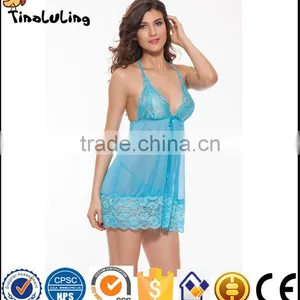 Sexy Lingerie Manufacture Lady Fashion Sexy Lace Teddy Sexy Nightwear for Women thumbnail-1
