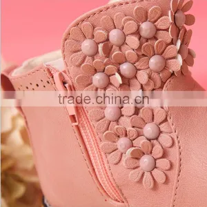 Zm40347b Flowers Design Children Warm Boots Winter Snow Shoes thumbnail-5