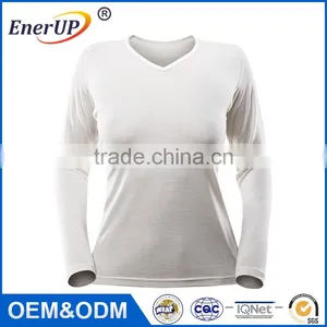 Gym Apparel Thermal Wicking Sport Wear Antibacterial Running Fitness Dri Fit Long Sleeve Shirts Wholesale thumbnail-3