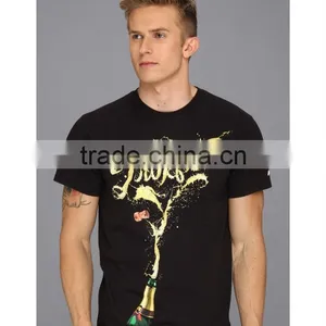 2015 Latest Model t Shirt Printed Beer Splatter Graphic thumbnail-1