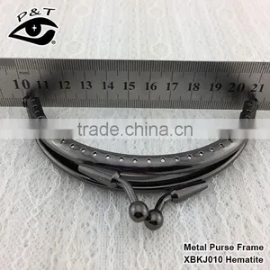 11CM Half Round Shape Bronze Color With Holes Metal Purse Frames for Handbags thumbnail-5