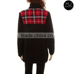 Women Plus Size Winter Fleece Monogrammed Pullover Wholesale thumbnail-3