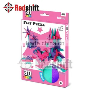 3D Felt Puzzle China Supplier Craft Toy Kit Diy Toy Art and Craft thumbnail-1