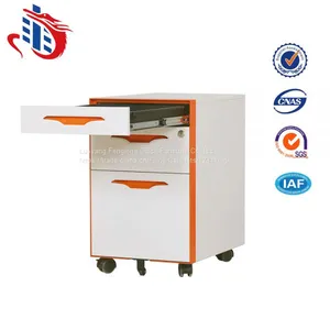 Mobile Filing Cabinet Godrej Design 3 Drawer Mobile Pedestal Cabinet thumbnail-2