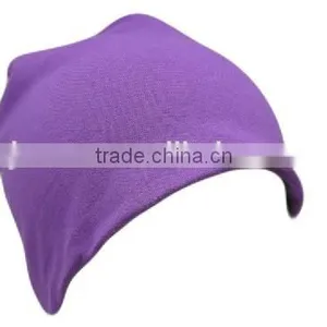 Unisex Sport Knit Stretch Jersey Cotton Beanie Hat thumbnail-4