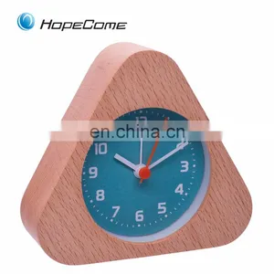 DIY Design Table Alarm Clock With Sound Wood thumbnail-5
