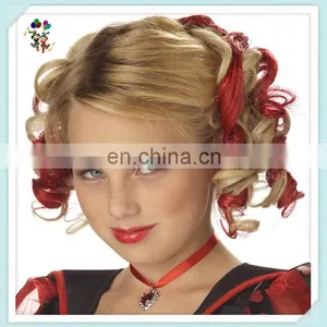 Children Kids Girls Curly Clips Synthetic Hair Pieces HPC-1400 thumbnail-1