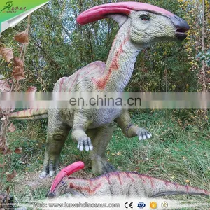Outdoor Amusement Equipment Mechnical Vivid Fiberglass Animation Dinosaur thumbnail-1