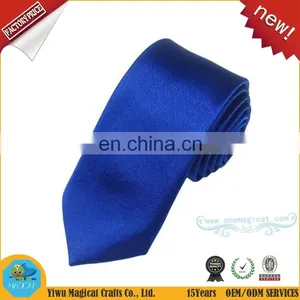 2016 Hot Sale Casual Slim Tie Men's Solid Color Skinny Necktie Formal Wedding Party Ties For Men Clothing Accessories thumbnail-2