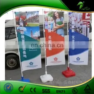 Hongyi Beautiful Outdoor Promotional Flags ,Printed Feather Beach Flag thumbnail-1
