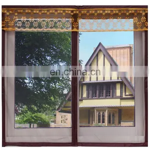 High Quality Newest Mosquito Net Polyester Magnic Screen Winow Netting thumbnail-5