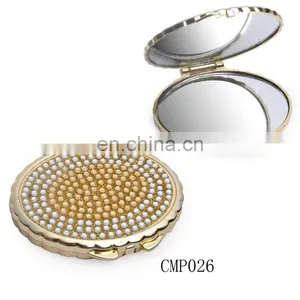 Plastic Cosmetic Compact With Crystal Hot Sale thumbnail-1
