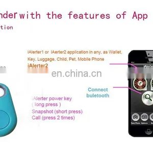 8g Mini Cheap Anti-Lost Alarm Bluebluetooth Keyfinder For Pets Wallets Kids thumbnail-5