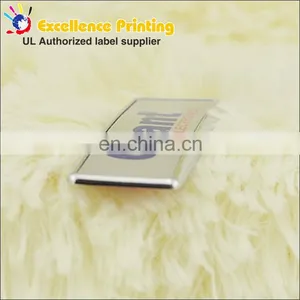 Permanent Adhesive Metal Label thumbnail-2