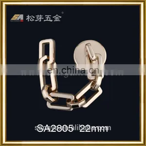 Ladies Fancy Chain Accessories With Shoulder Bag Chain, Custom Metal Gold Color Chain For Bag thumbnail-2