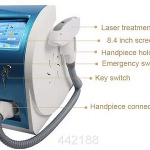Portable nd Yag Laser 532nm 1064nm 1320nm Pigment Ink Removal Tattoo Removal Skin Whitening thumbnail-2