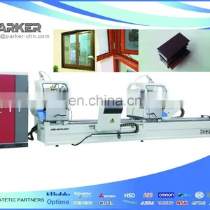 LJZ2-CNC-E500 Aluminium Profile CNC Control Double Mitre Saw in Factory thumbnail-5