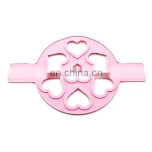 Customize Silicone Loving Heart Shaped Fried Egg Ring Omelette Egg Ring Pancake Poach Mold thumbnail-3