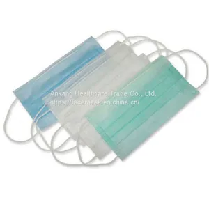 Medical Supplies Disposable 3 Ply Non Woven Face Mask thumbnail-1